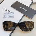 Chanel CH5493 Fashion Black Lens Sunglasses for Men & Women - 382346