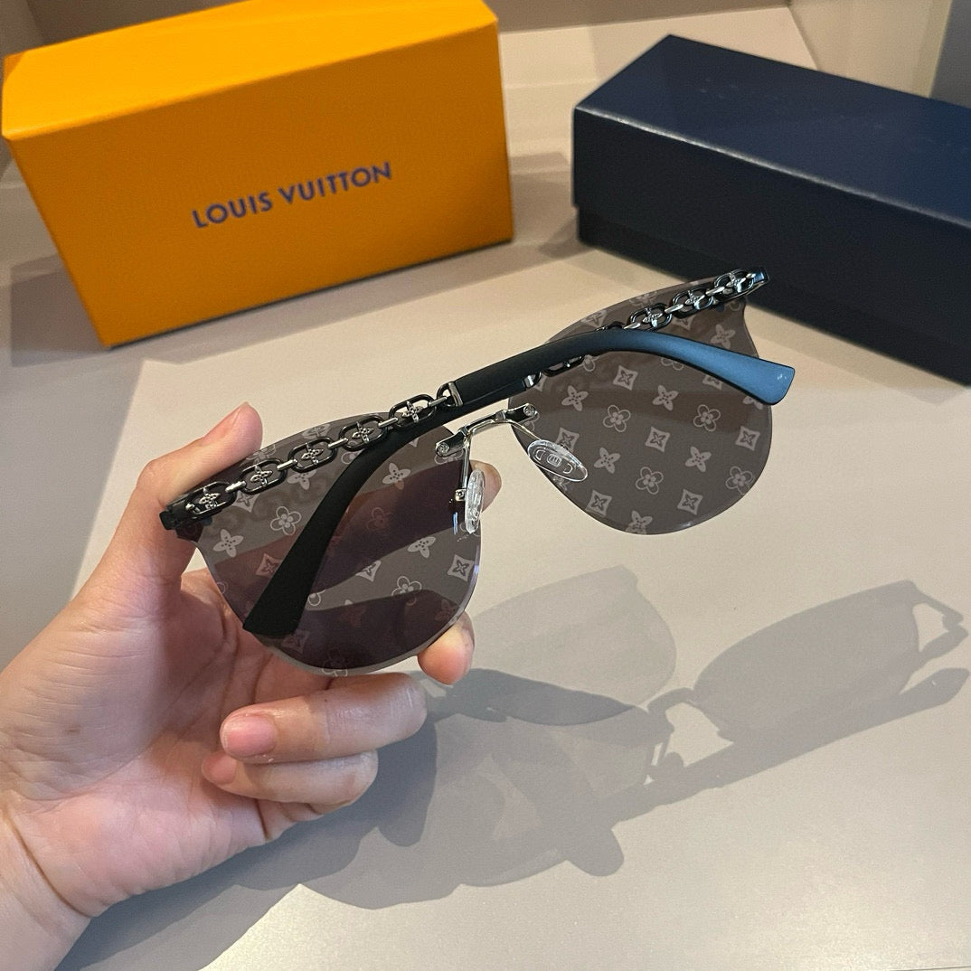 Louis Vuitton Fashion Gold Lens Sunglasses for Men & Women - 448553 - detail image 8