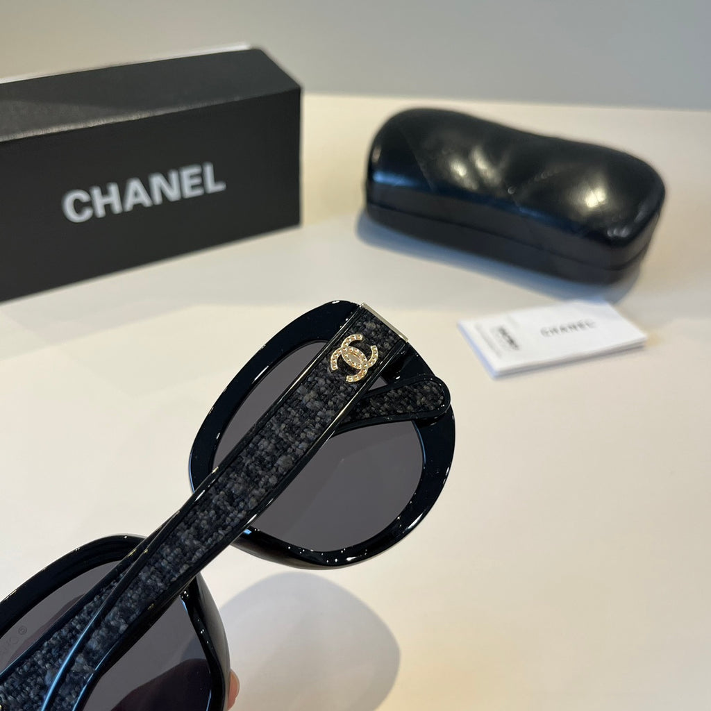 Chanel Fashion Black Lens Sunglasses for Men & Women - 449014 - detail image 5