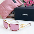 Chanel Oversized Black Lens Sunglasses for Men & Women - 398570