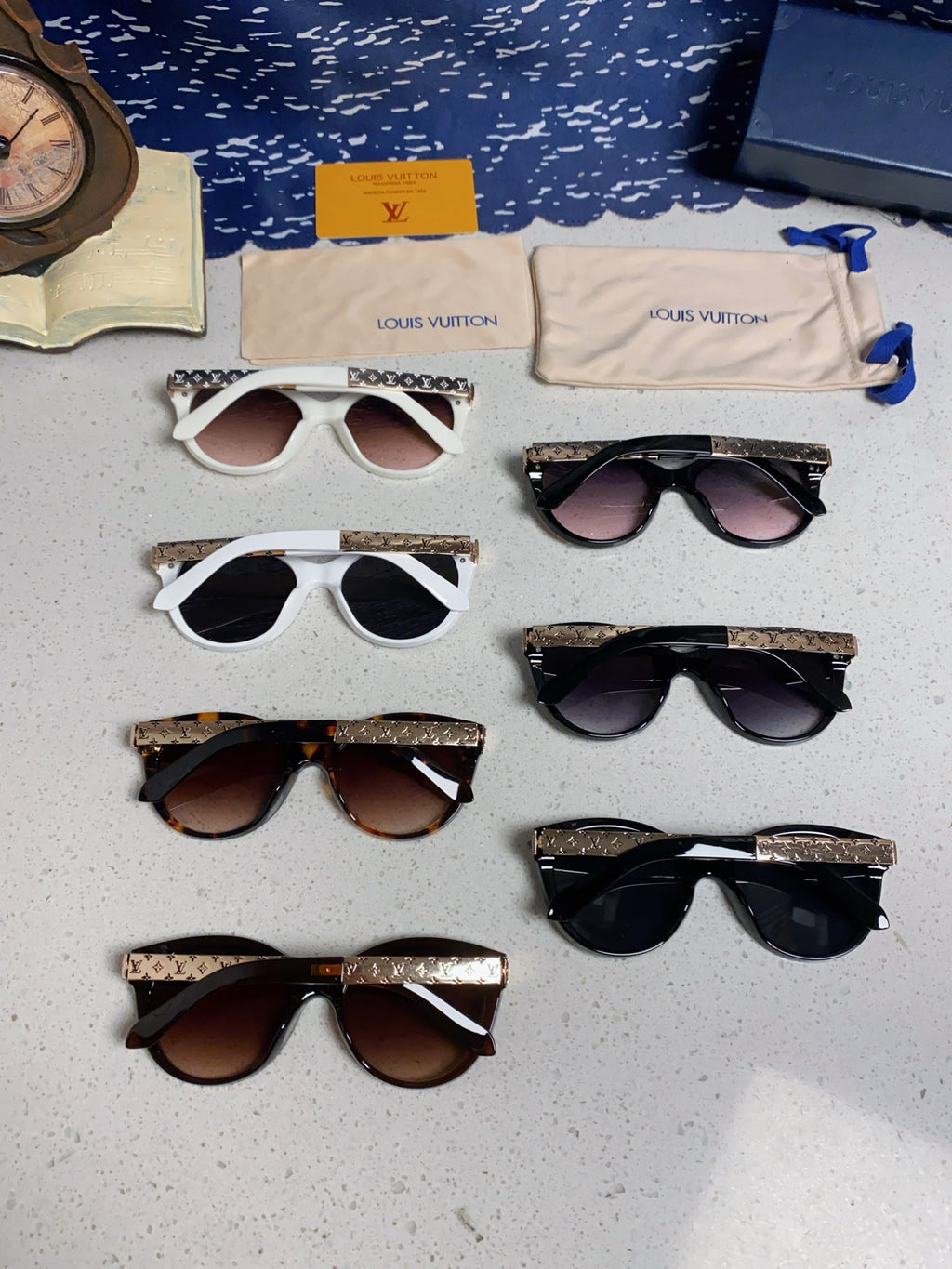 Louis Vuitton Cat-Eye Silver Lens Sunglasses for Women - 414952 - detail image 11
