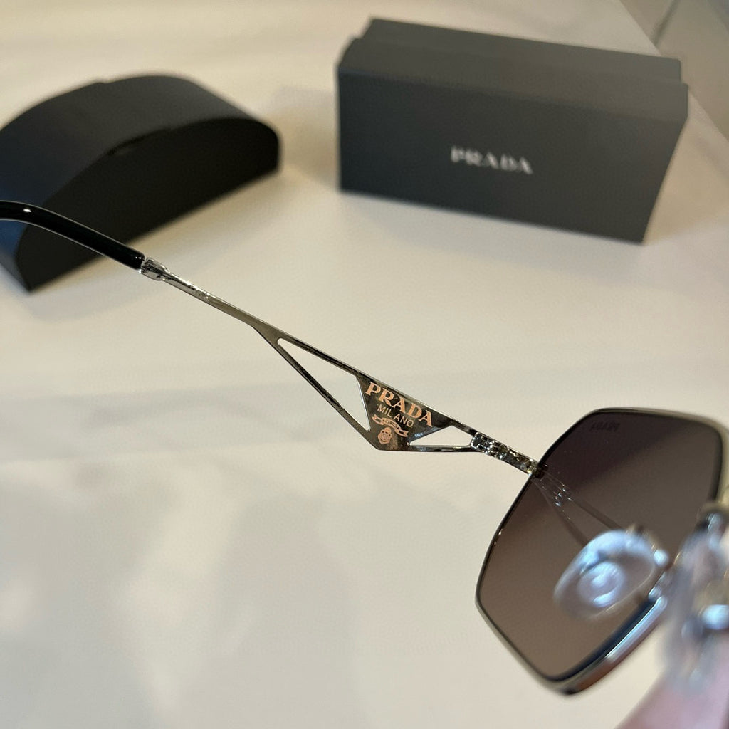 Prada Fashion Brown Lens Sunglasses for Men - 415799 - detail image 7