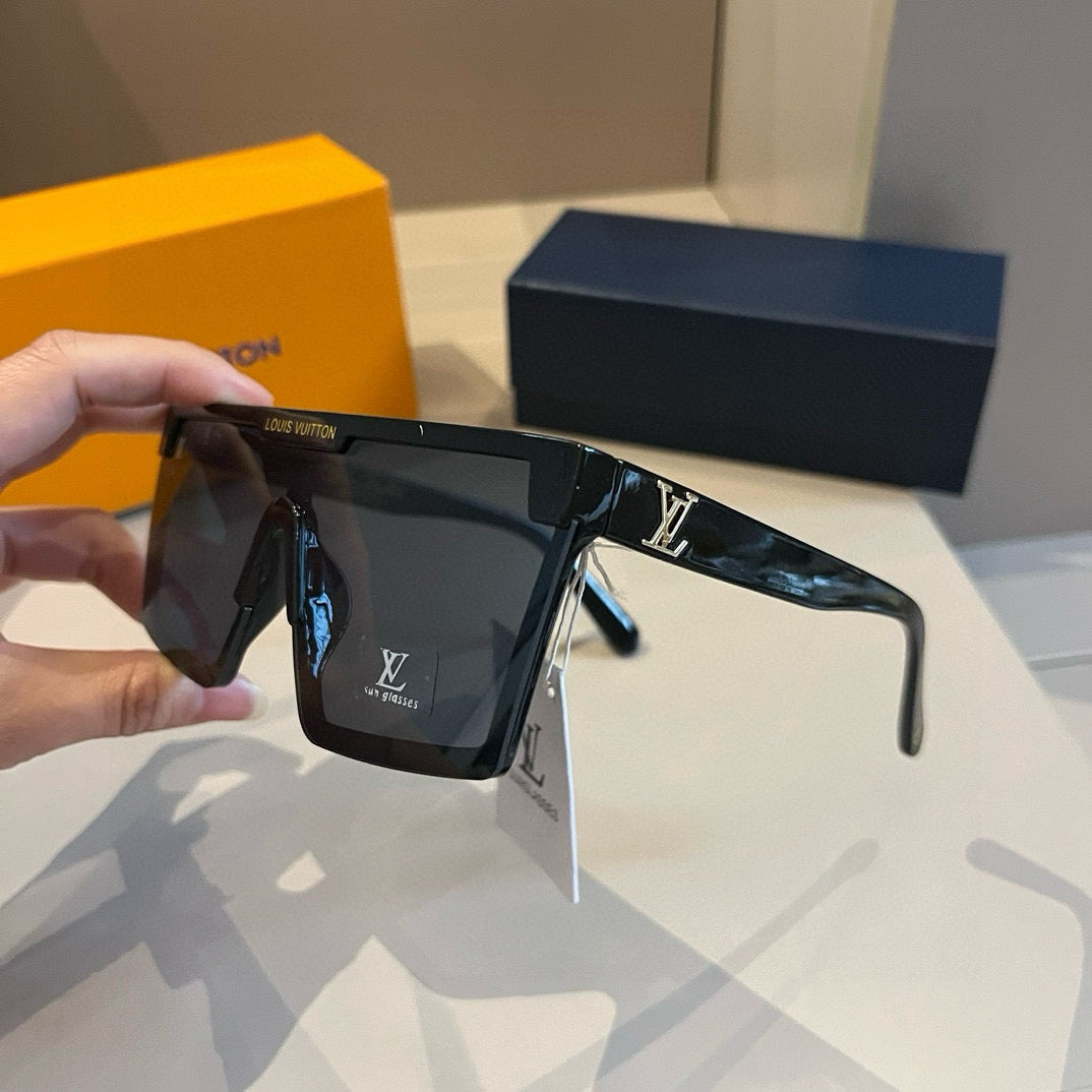 Louis Vuitton Fashion Black Lens Sunglasses for Men - 381926 - detail image 6