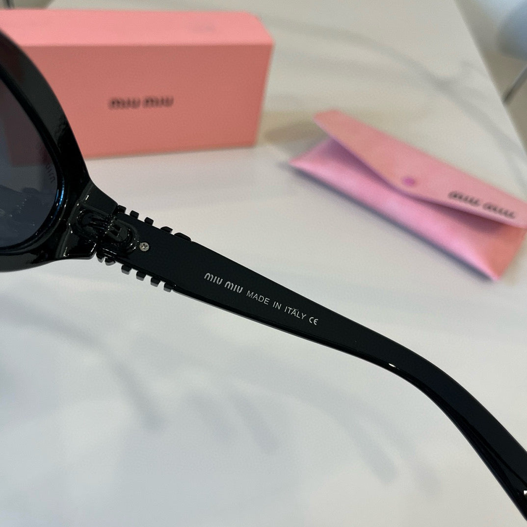 Miu Miu Cat-Eye Silver Lens Sunglasses for Men & Women - 382995 - detail image 7