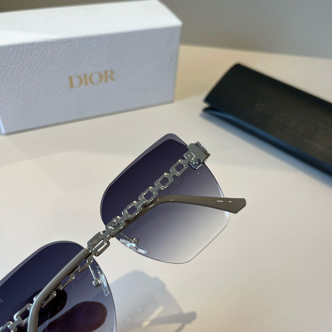 Dior Fashion Silver Lens Sunglasses for Men & Women - 382409 - detail image 6