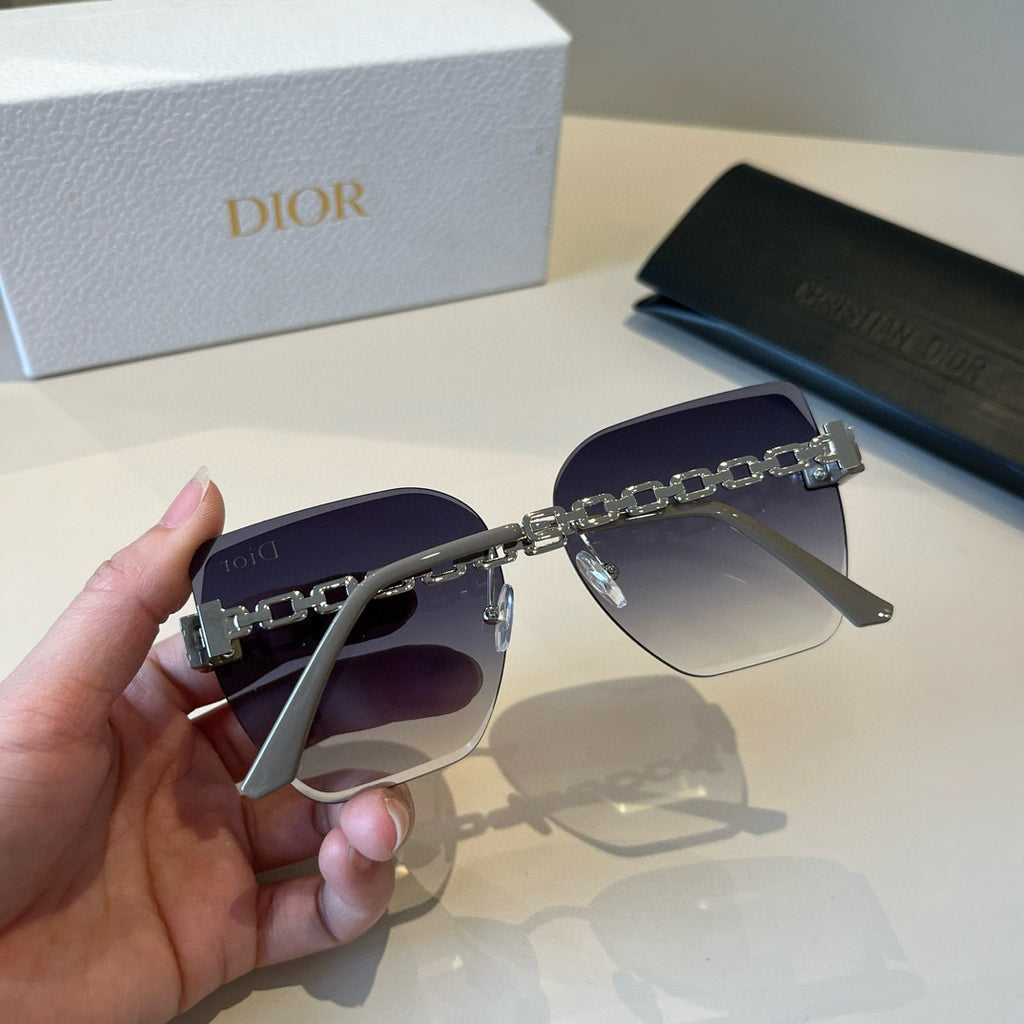 Dior Fashion Silver Lens Sunglasses for Men & Women - 382409 - detail image 5