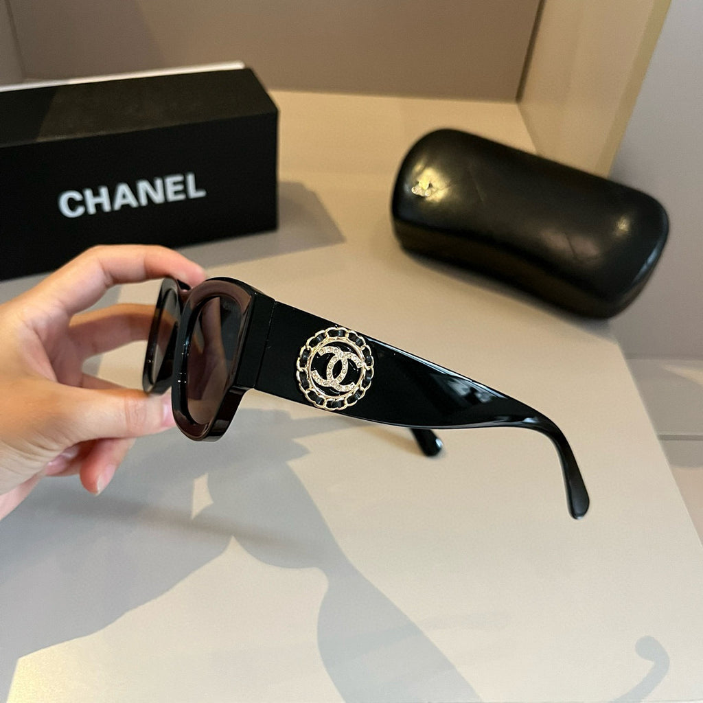 Chanel Fashion Gold Lens Sunglasses for Men & Women - 465096 - detail image 7
