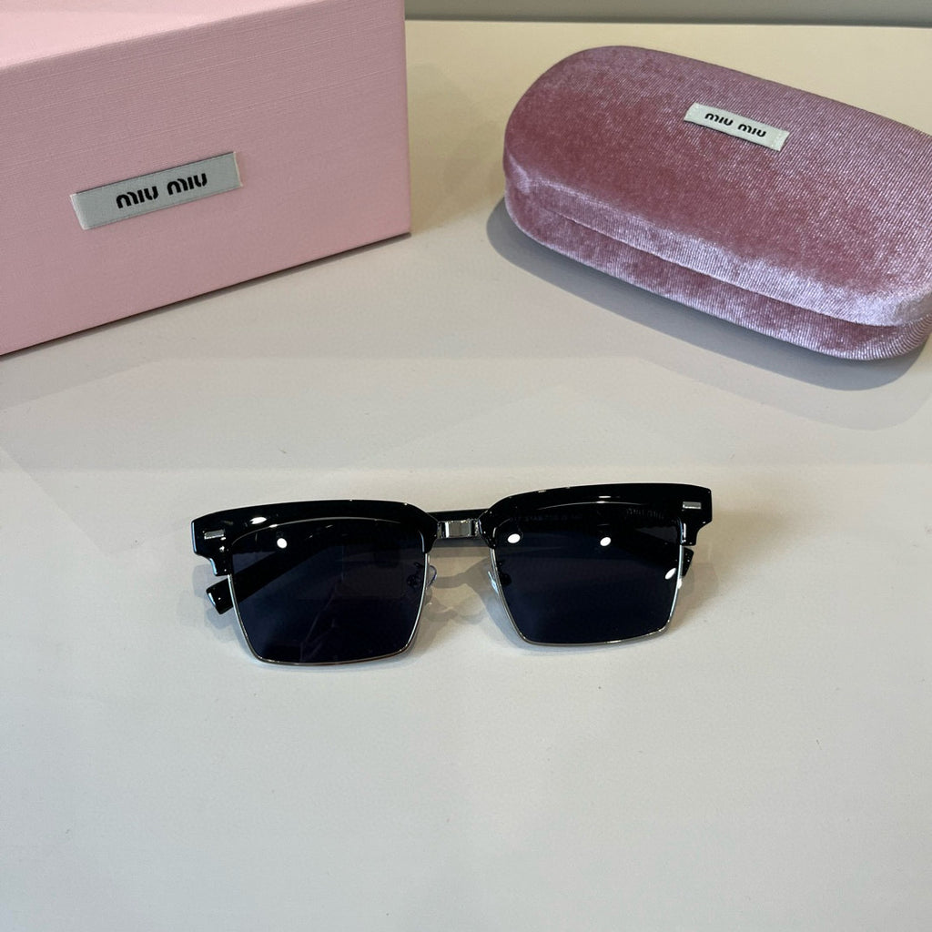 Miu Miu Fashion Silver Lens Sunglasses for Men & Women - 382993 - detail image 4