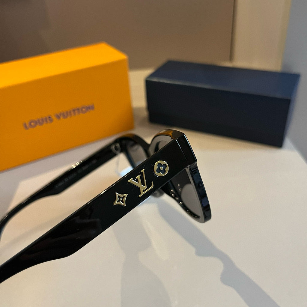 Louis Vuitton Metal Fashion Gold Lens Sunglasses for Men & Women - 381915 - detail image 2