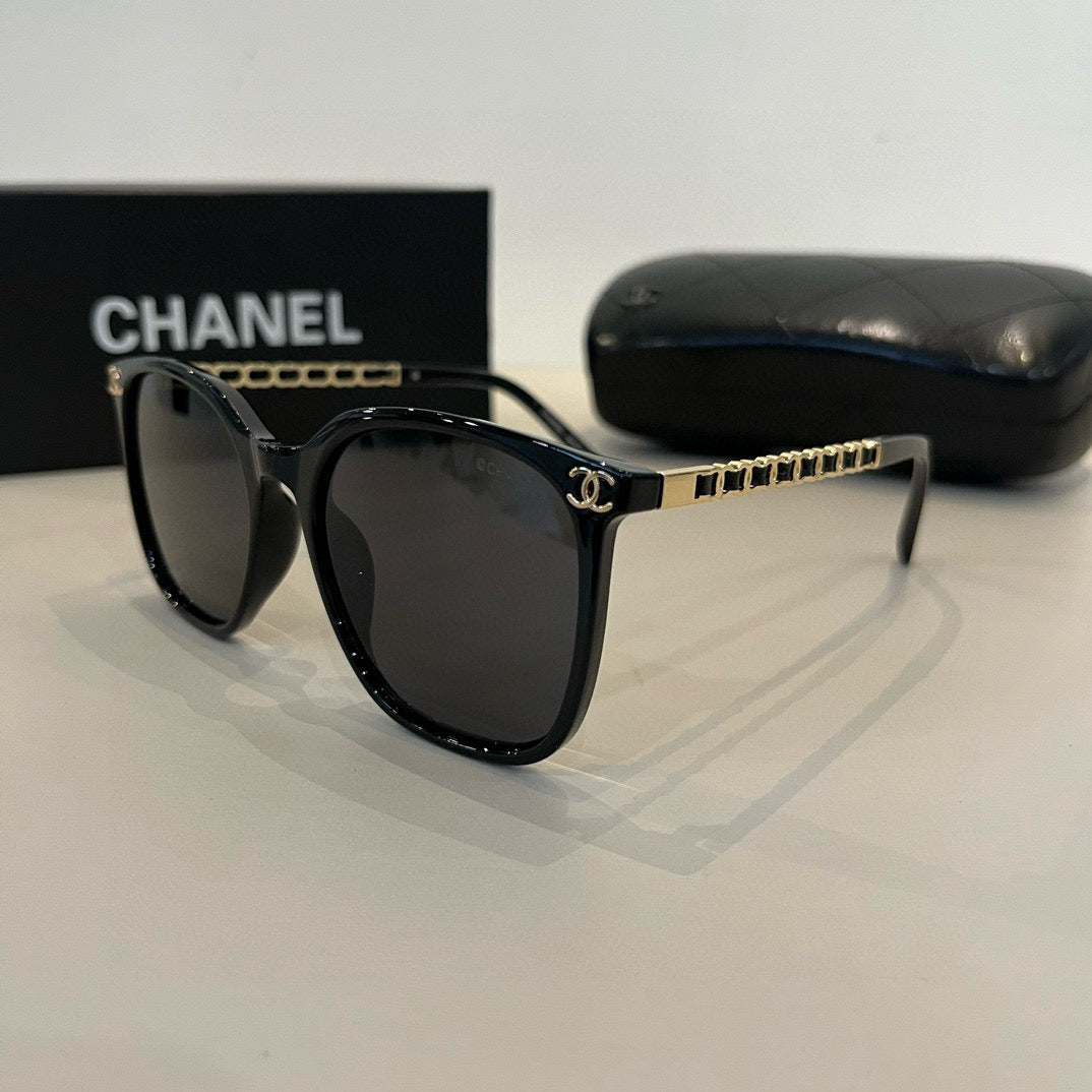 Chanel Oversized Silver Lens Sunglasses for Men & Women - 382184 - detail image 3