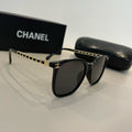 Chanel Oversized Silver Lens Sunglasses for Men & Women - 382184