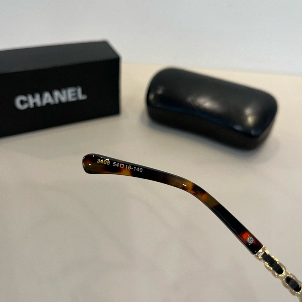 Chanel Oversized Silver Lens Sunglasses for Men & Women - 382186 - detail image 10