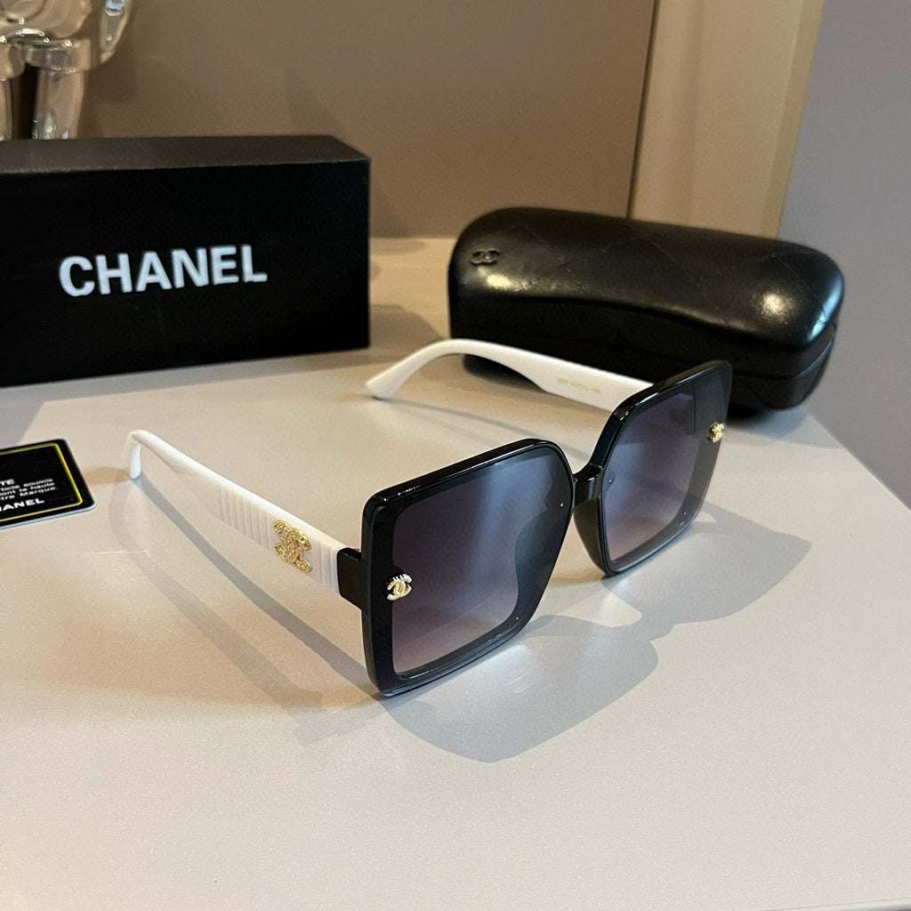 Chanel Fashion Gold Lens Sunglasses for Men & Women - 382187