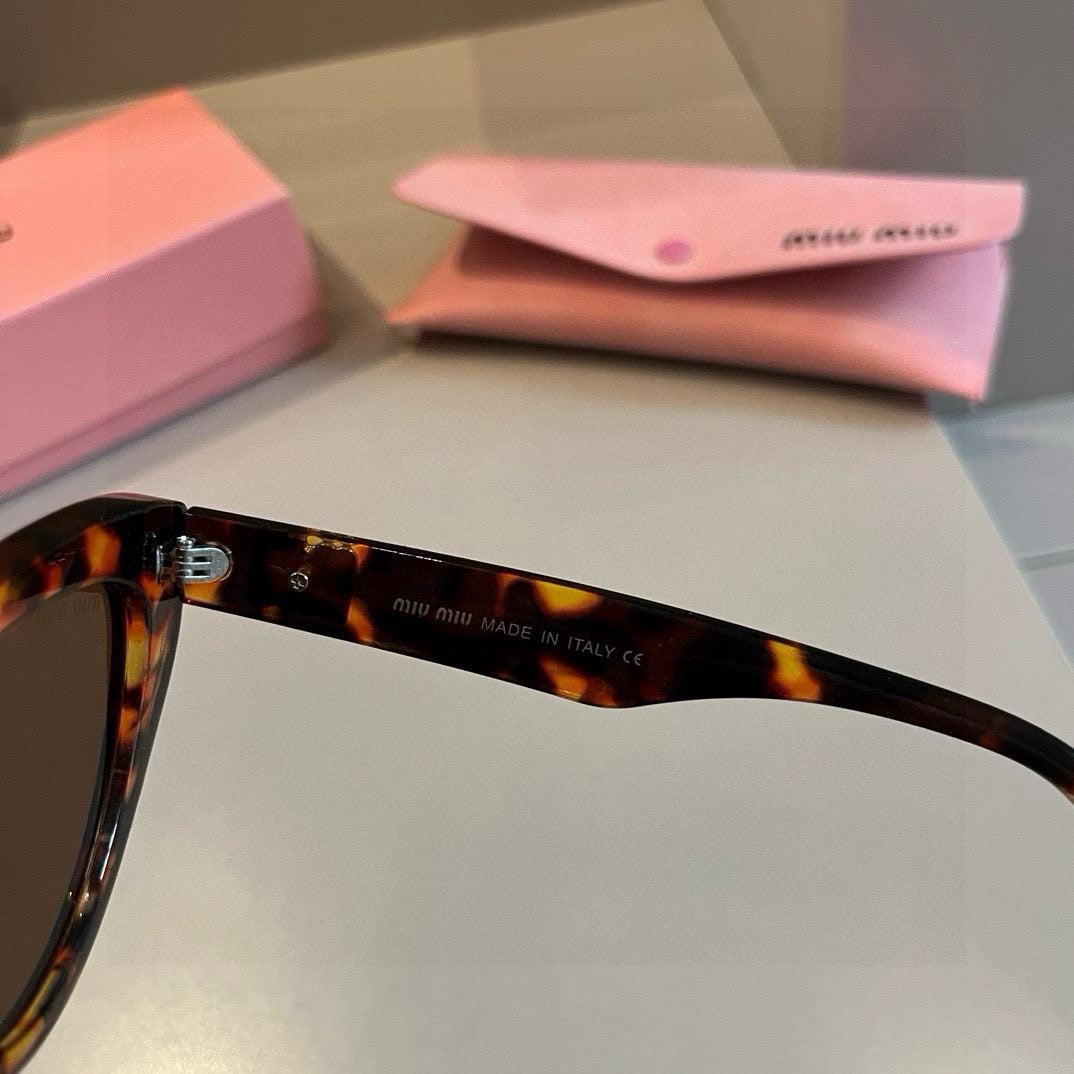 Miu Miu Cat-Eye Brown Lens Sunglasses for Men & Women - 416262 - detail image 7