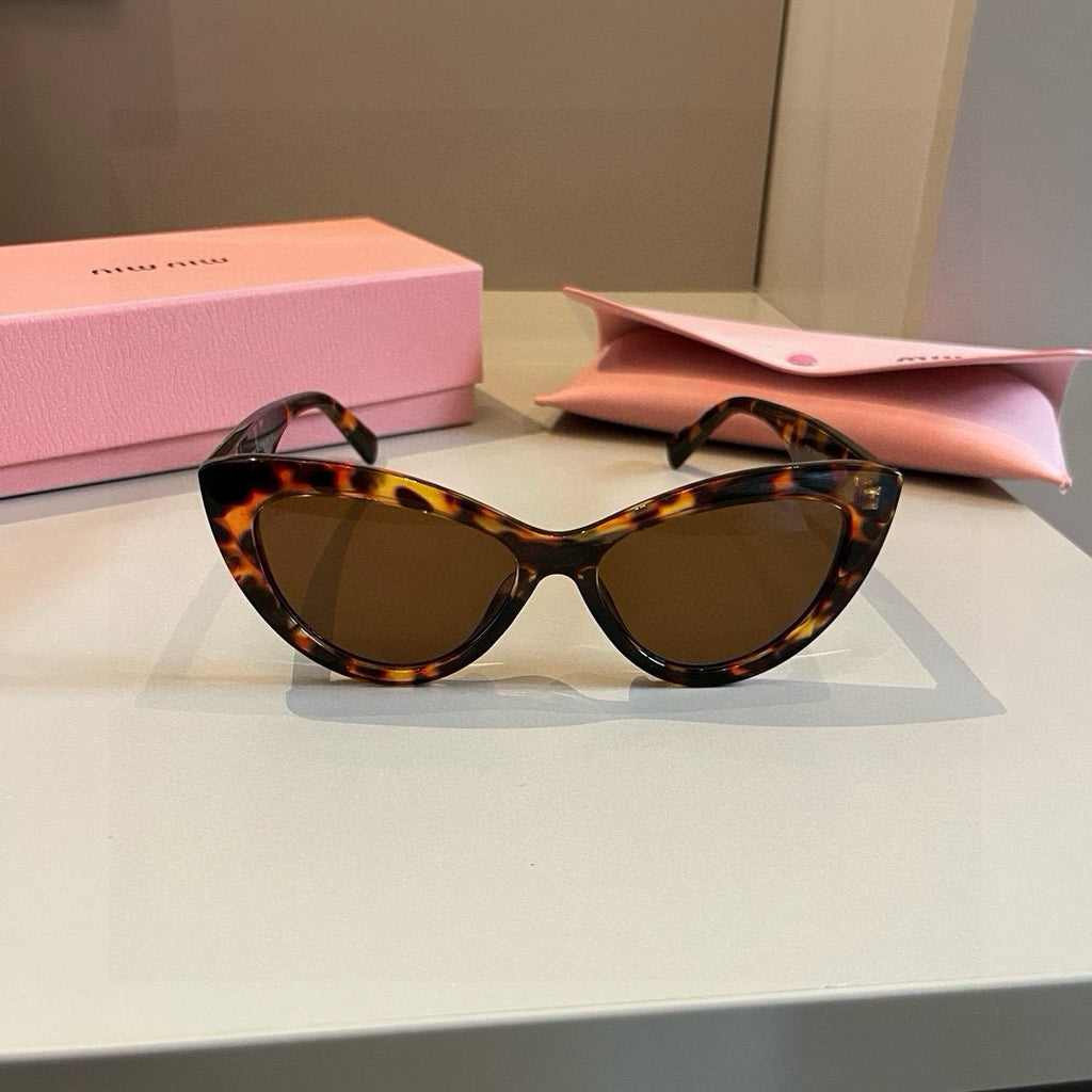 Miu Miu Cat-Eye Brown Lens Sunglasses for Men & Women - 416281 - detail image 3