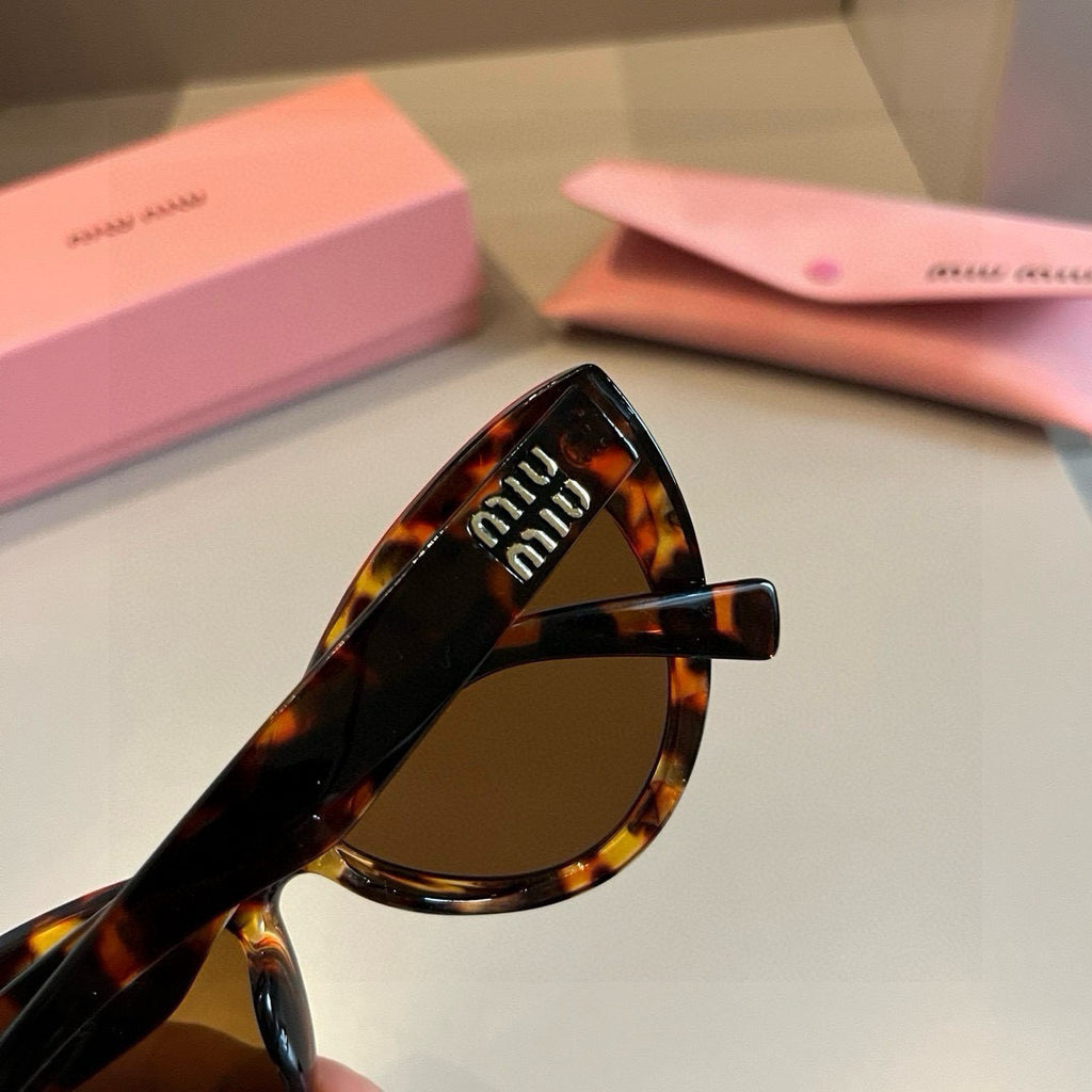 Miu Miu Cat-Eye Brown Lens Sunglasses for Men & Women - 416281 - detail image 6