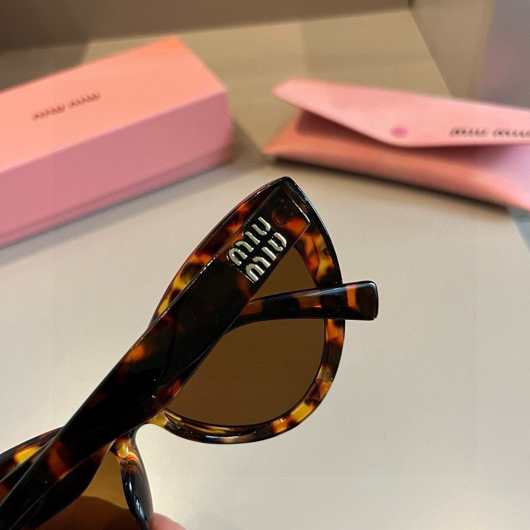 Miu Miu Cat-Eye Brown Lens Sunglasses for Men & Women - 416281 - detail image 6