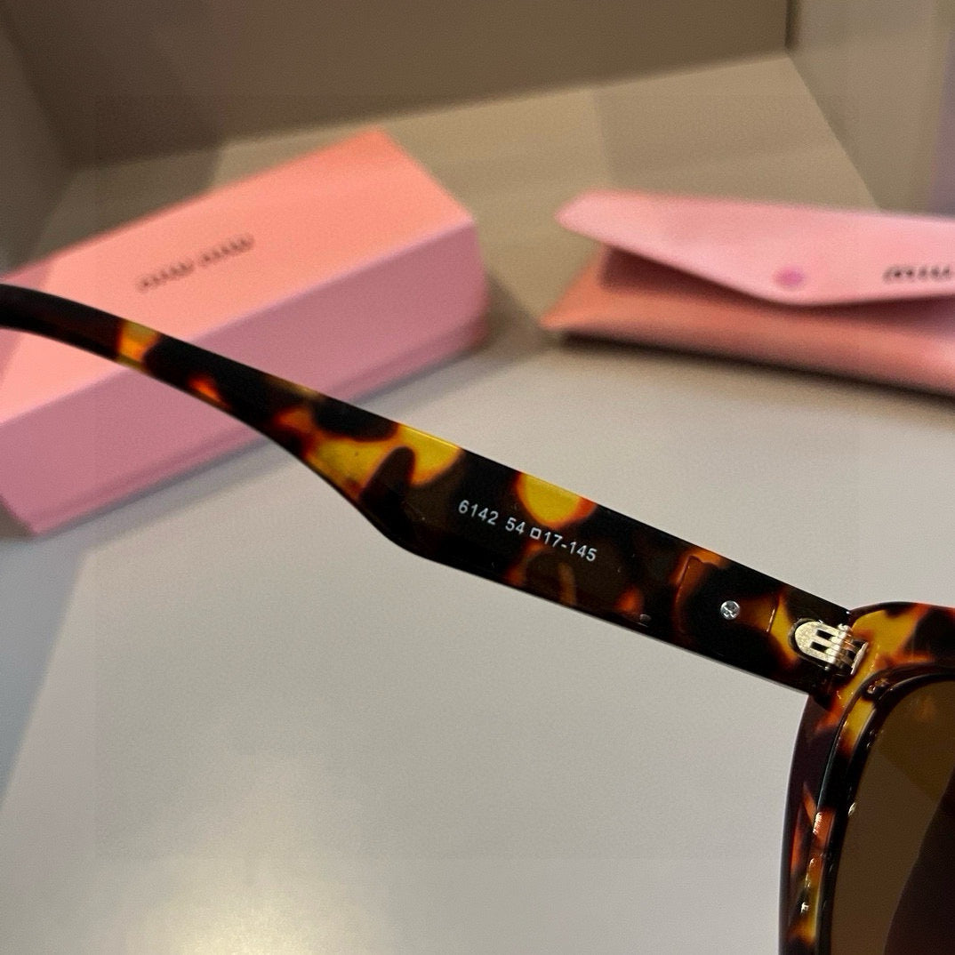 Miu Miu Cat-Eye Brown Lens Sunglasses for Men & Women - 416262 - detail image 8