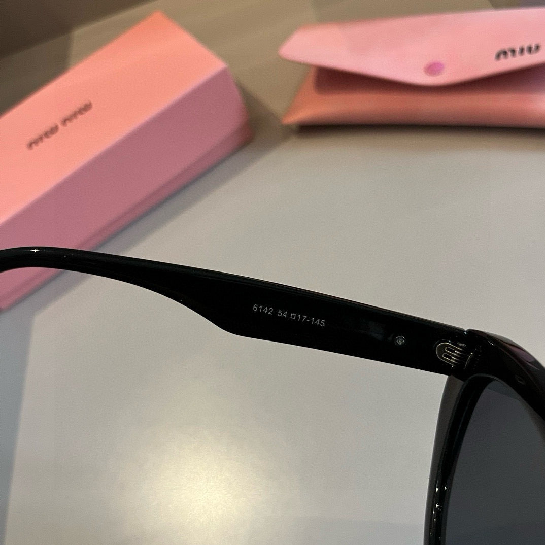 Miu Miu Cat-Eye Gold Lens Sunglasses for Men & Women - 416282 - detail image 8