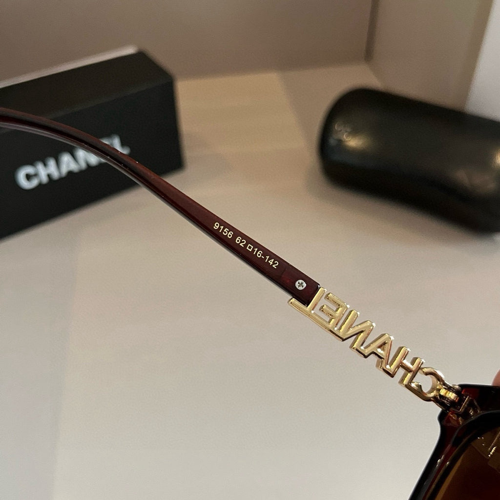Chanel Fashion Brown Lens Sunglasses for Men & Women - 382188 - detail image 9