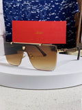 Cartier Fashion Brown Lens Sunglasses for Men - 358578