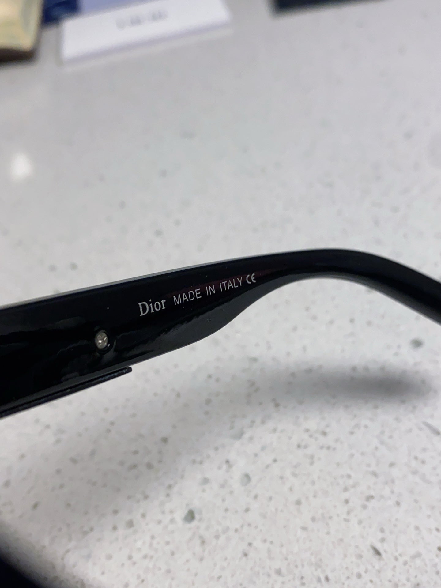 Dior Acetate Square Black Lens Sunglasses for Men & Women - 486734 - detail image 9