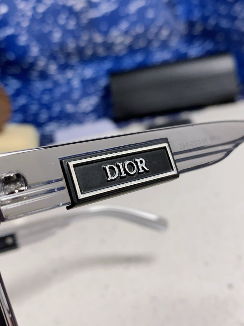 Dior Acetate Square Gray Lens Sunglasses for Men & Women - 486735 - detail image 7