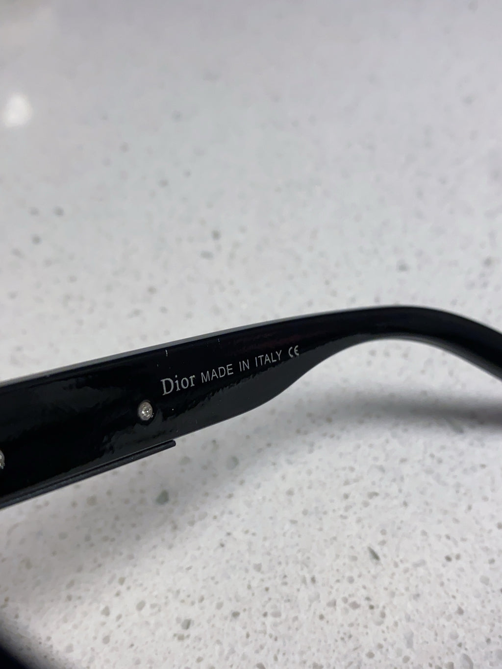 Dior Acetate Square Black Lens Sunglasses for Men & Women - detail image 8