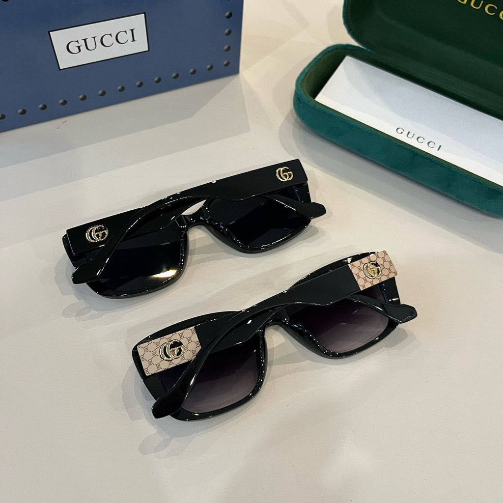 Gucci Fashion Black Lens Sunglasses for Men & Women - 382069 - detail image 11