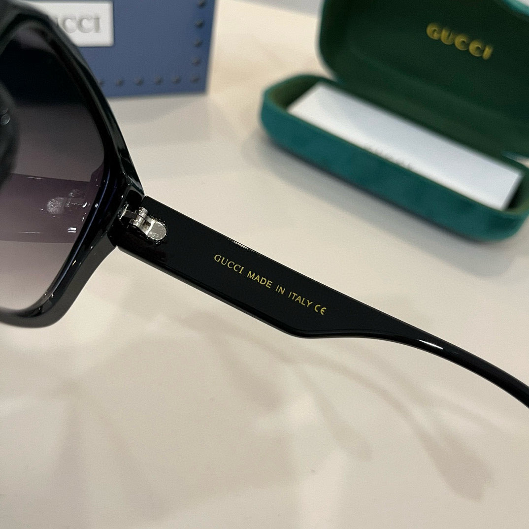 Gucci Fashion Black Lens Sunglasses for Men & Women - 382069 - detail image 9