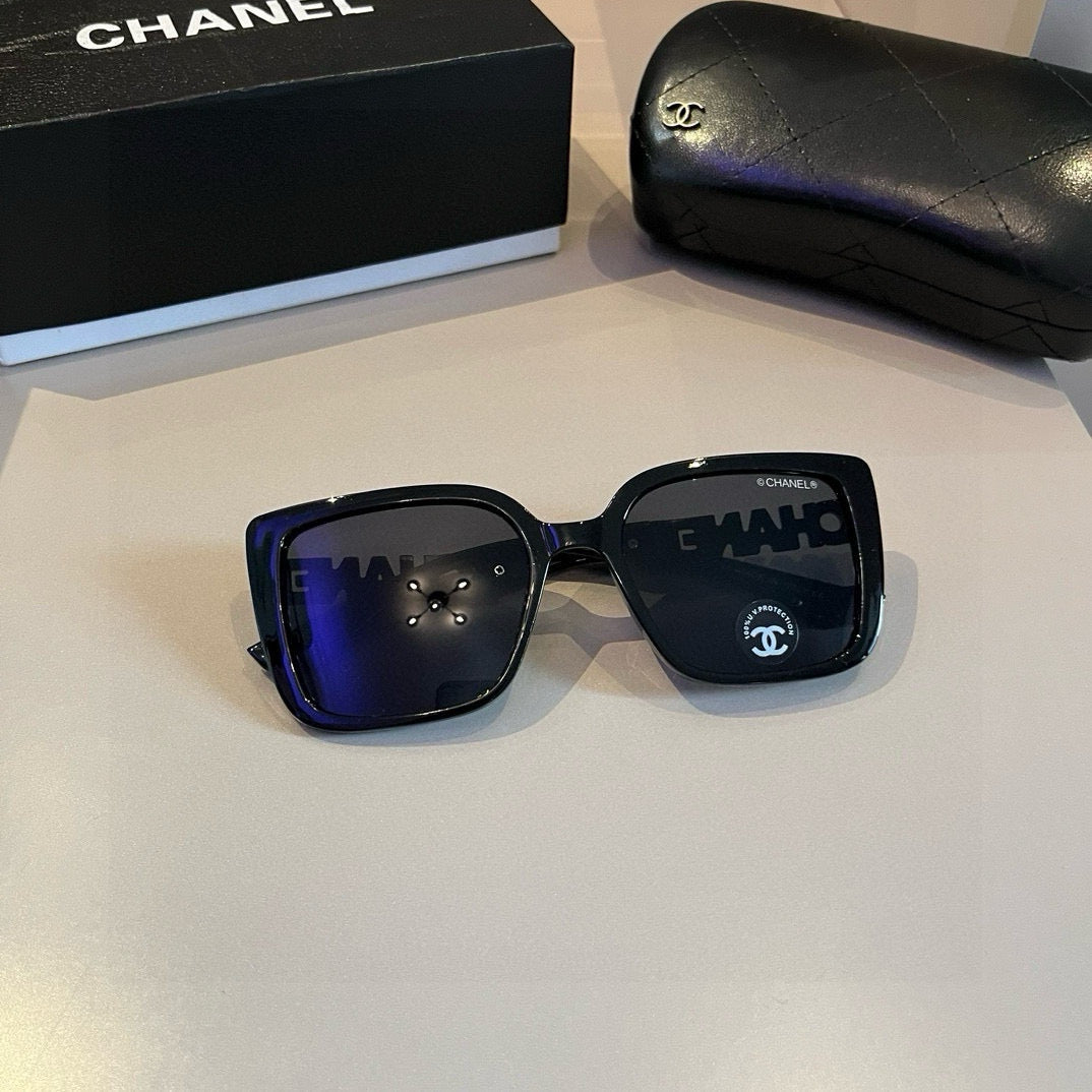 Chanel Square Gold Lens Sunglasses for Men & Women - 382190 - detail image 5