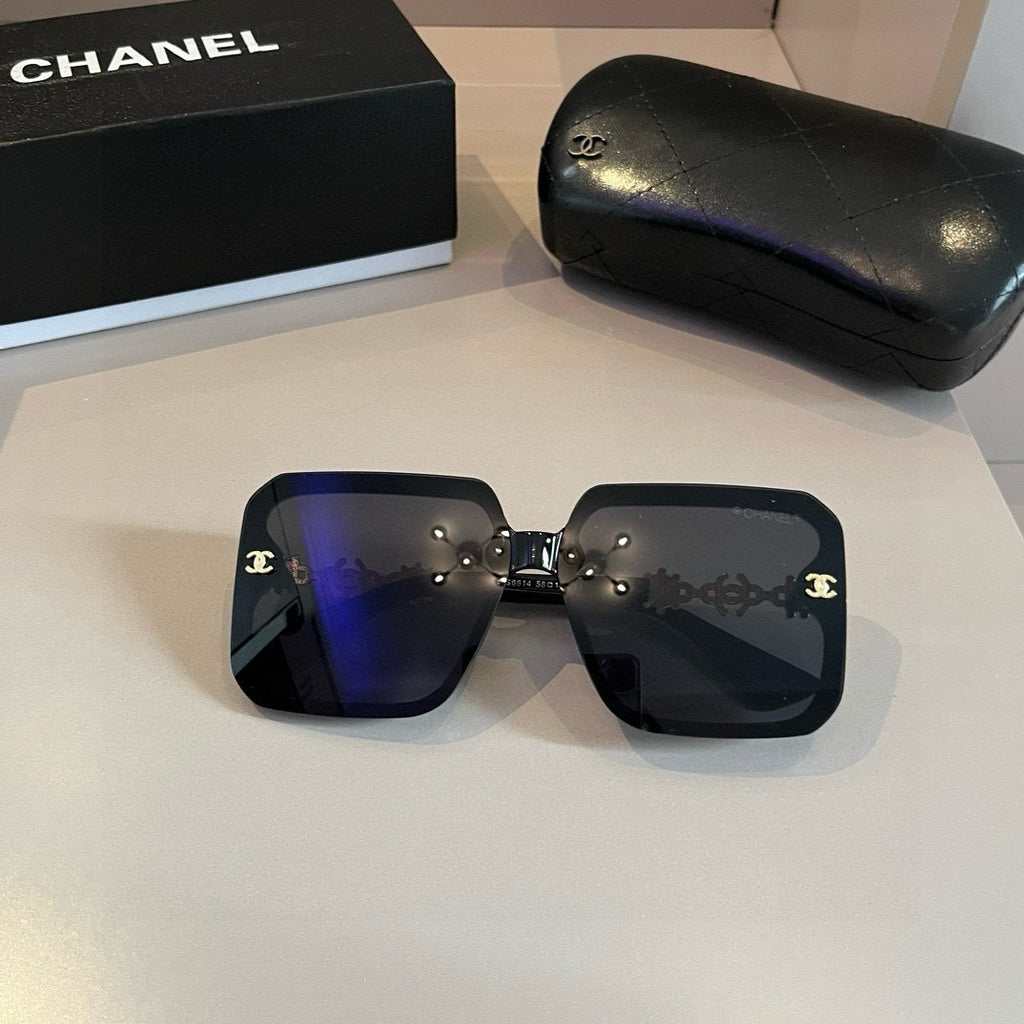 Chanel Fashion Gold Lens Sunglasses for Men & Women - 382191 - detail image 4