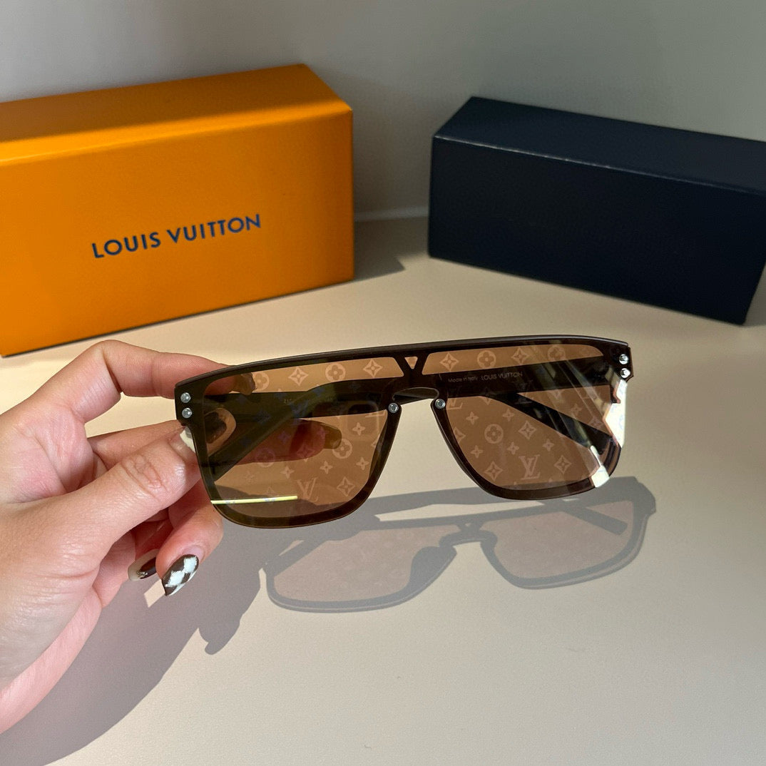 Louis Vuitton Fashion Gold Lens Sunglasses for Men & Women - 381917 - detail image 5