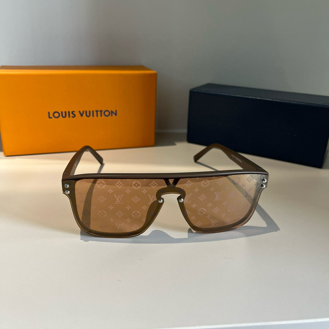 Louis Vuitton Fashion Gold Lens Sunglasses for Men & Women - 381917 - detail image 2