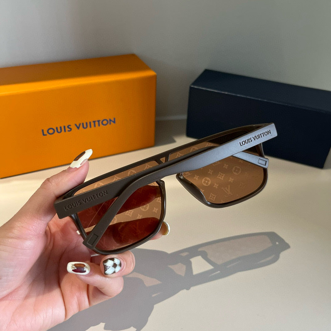 Louis Vuitton Fashion Gold Lens Sunglasses for Men & Women - 381917 - detail image 6