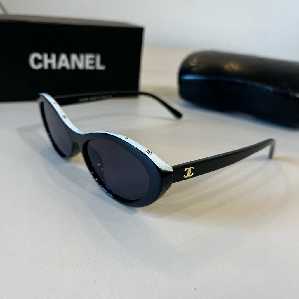 Chanel Blue-Light Fashion Silver Lens Sunglasses for Men & Women - 382194 - detail image 3