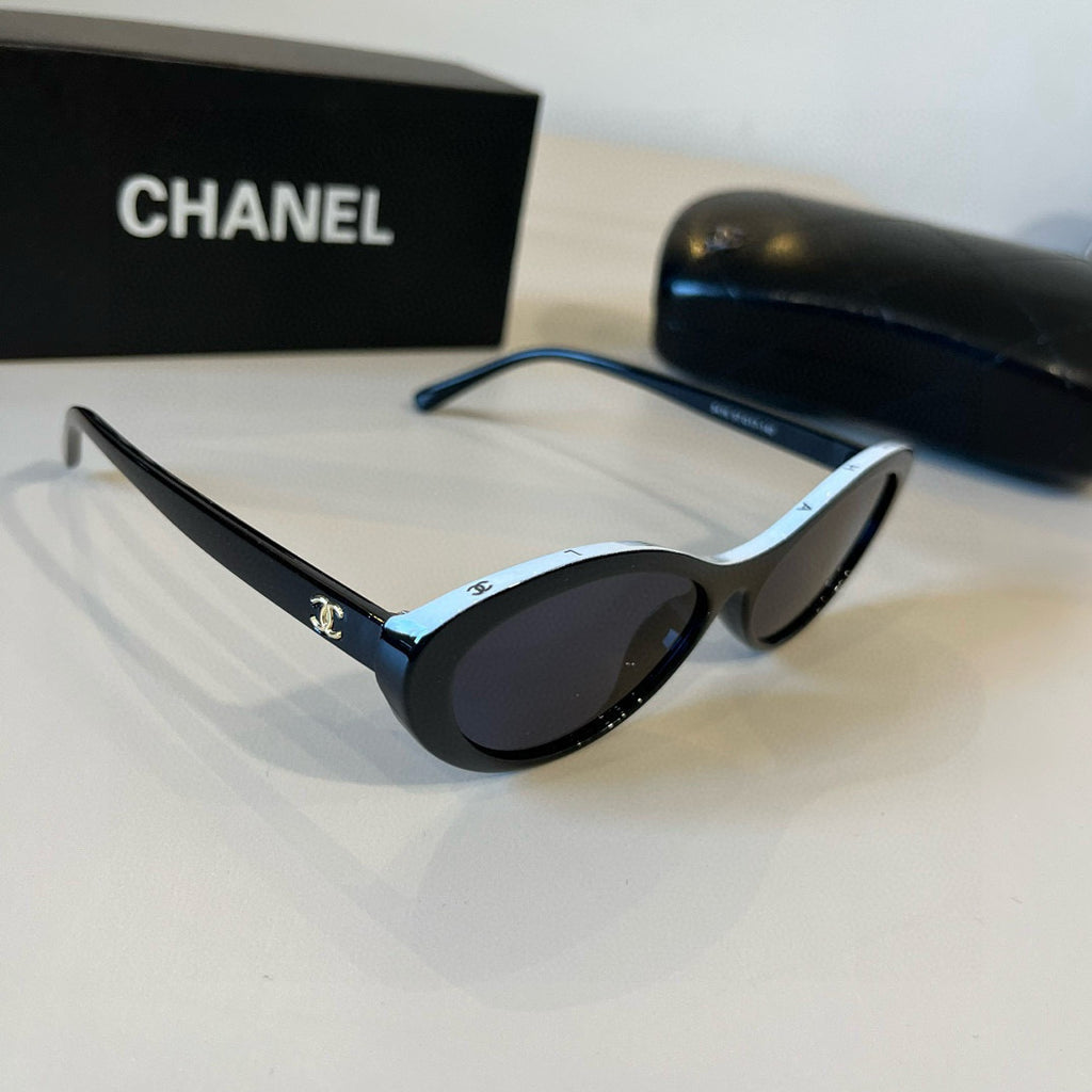 Chanel Blue-Light Fashion Silver Lens Sunglasses for Men & Women - 382194