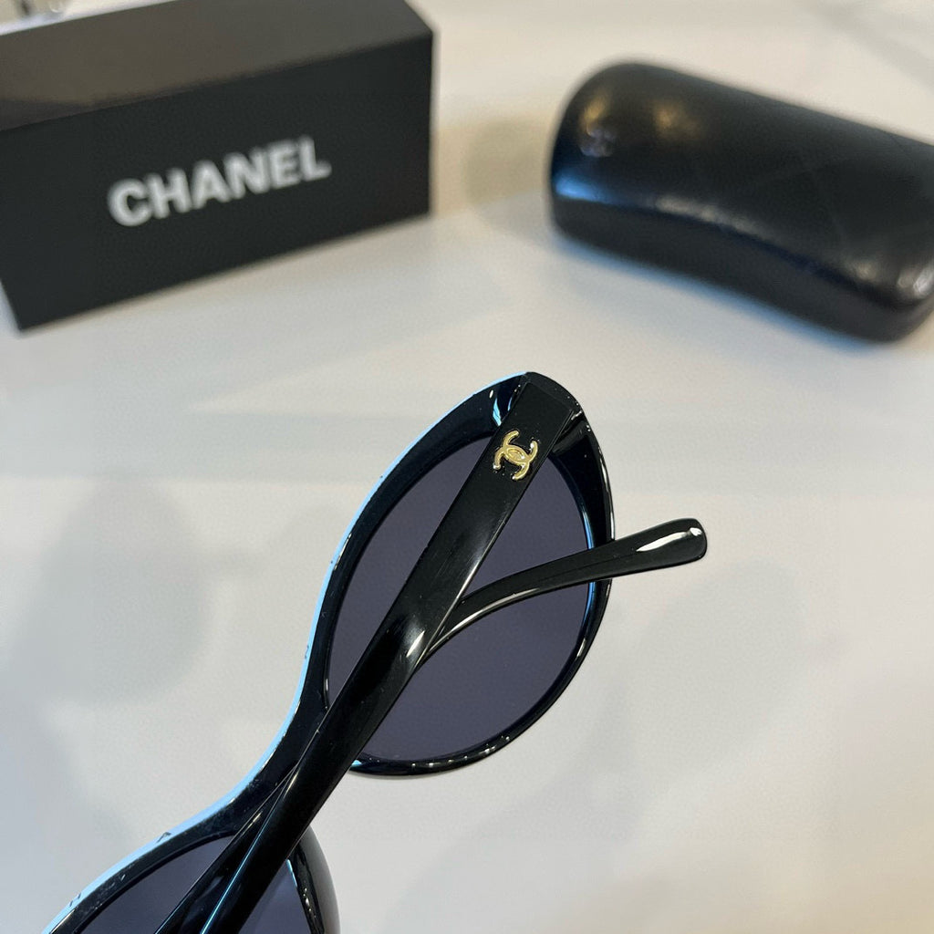 Chanel Blue-Light Fashion Silver Lens Sunglasses for Men & Women - 382194 - detail image 6