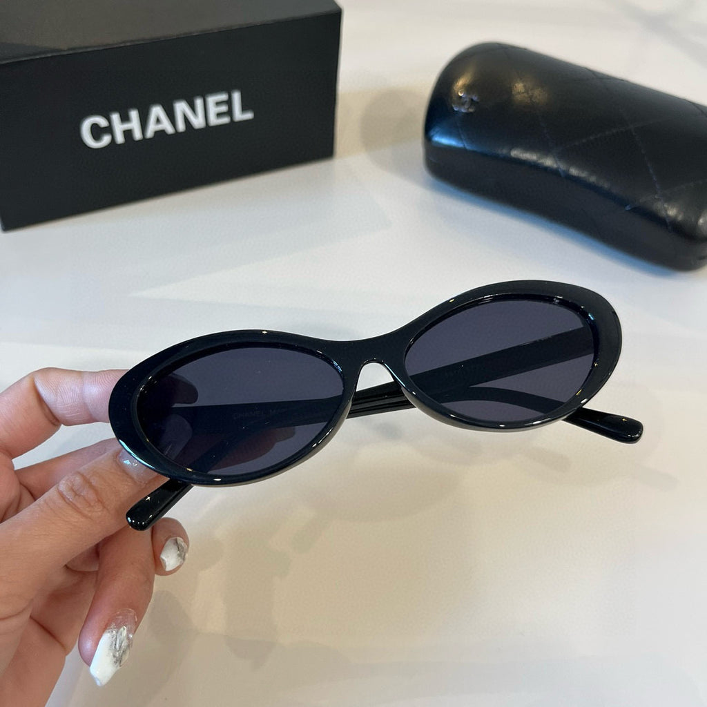Chanel Blue-Light Fashion Silver Lens Sunglasses for Men & Women - 382194 - detail image 5
