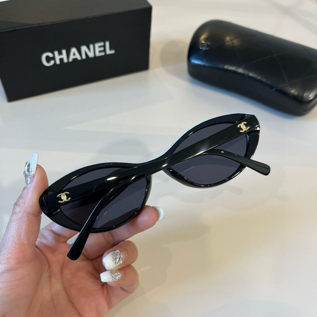 Chanel Blue-Light Fashion Silver Lens Sunglasses for Men & Women - 382194 - detail image 7