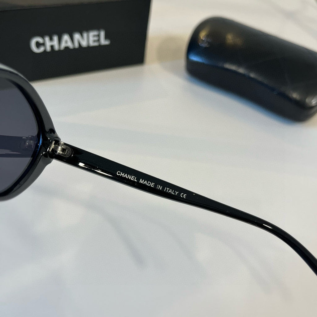 Chanel Blue-Light Fashion Silver Lens Sunglasses for Men & Women - 382194 - detail image 8