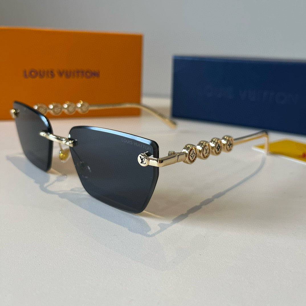 Louis Vuitton Fashion Silver Lens Sunglasses for Women - 381921 - detail image 3