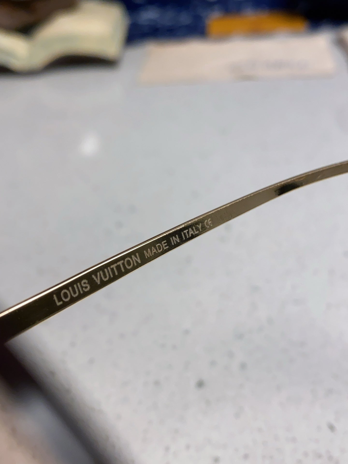 Louis Vuitton Lightweight Rimless Silver Lens Sunglasses for Women - 933758 - detail image 8