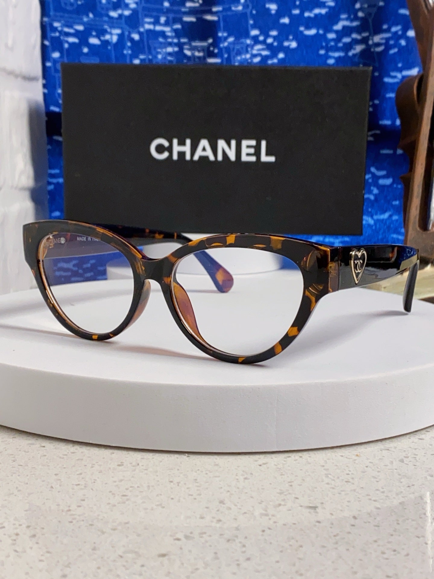 Chanel Cat-Eye Silver Lens Sunglasses for Men & Women - 371681