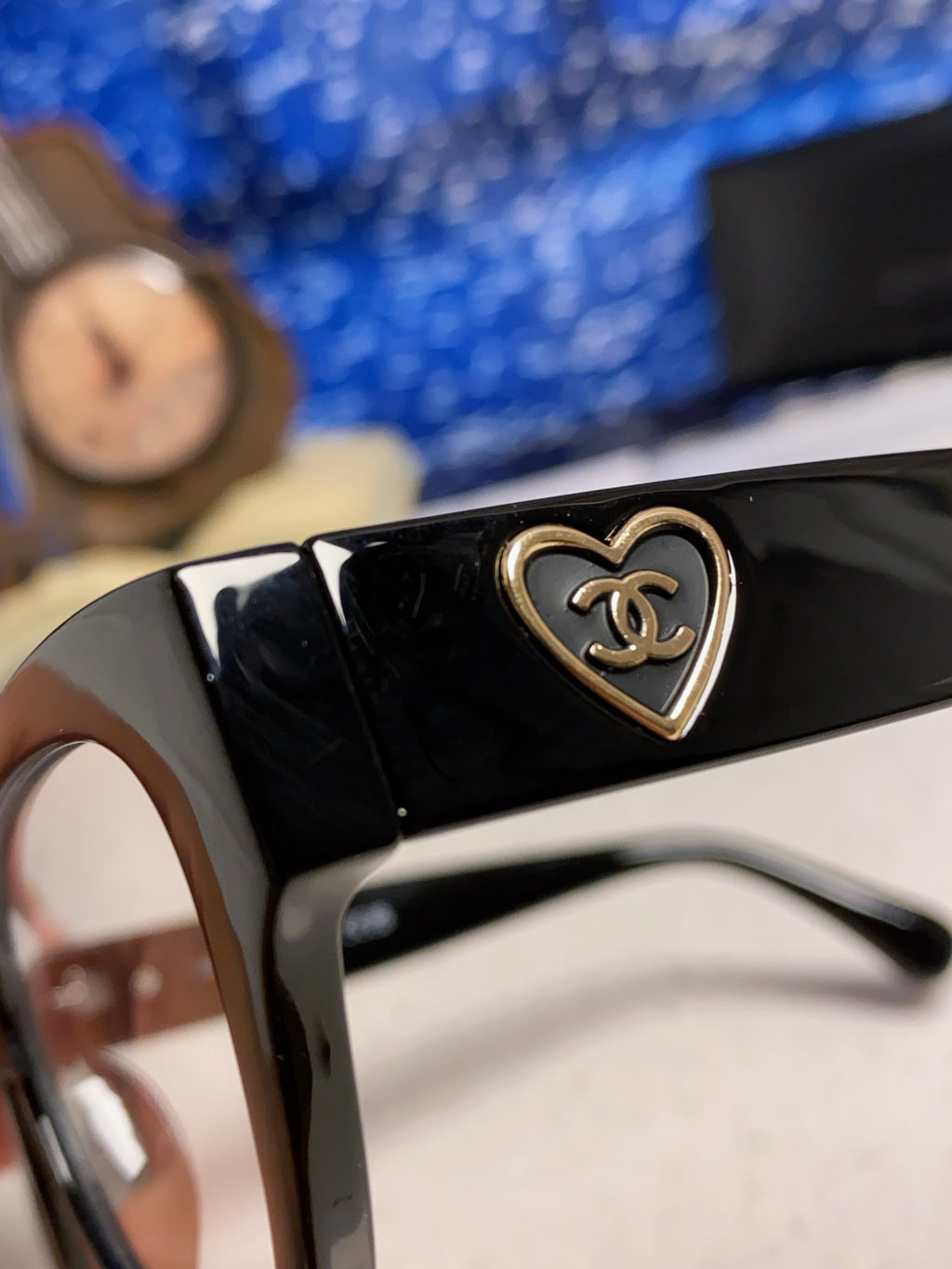 Chanel Cat-Eye Gold Lens Sunglasses for Men & Women - 371682 - detail image 7