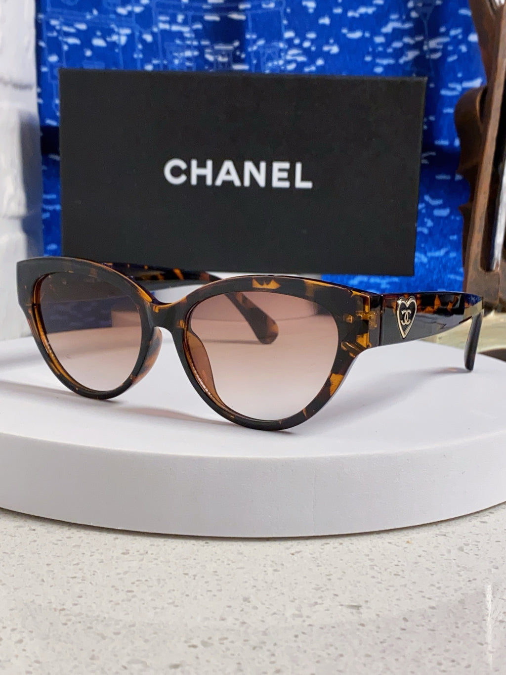 Chanel Cat-Eye Red Lens Sunglasses for Men & Women - 371683