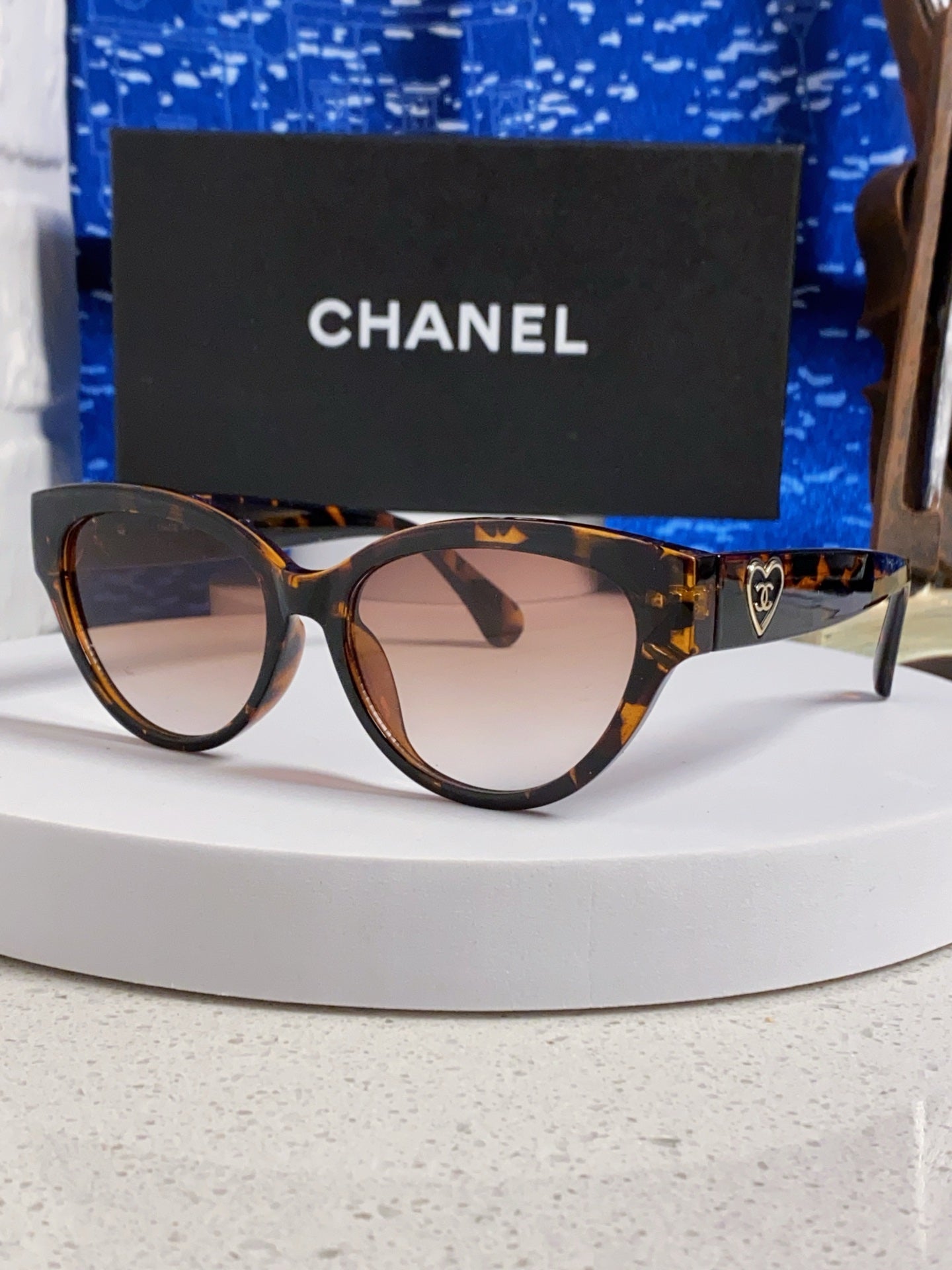 Chanel Cat-Eye Red Lens Sunglasses for Men & Women - 371683