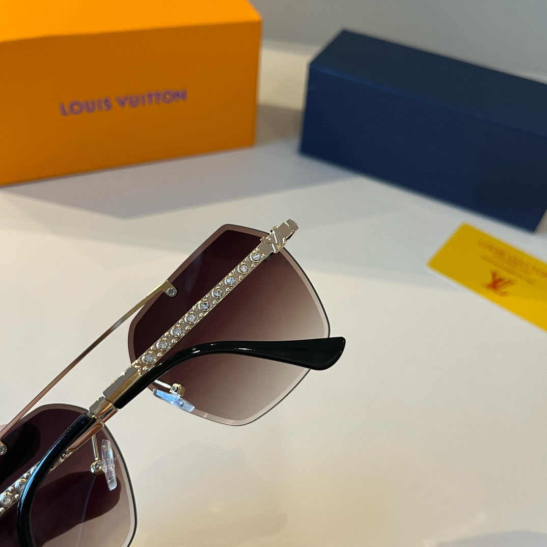 Louis Vuitton Fashion Red Lens Sunglasses for Men & Women - 933781 - detail image 8