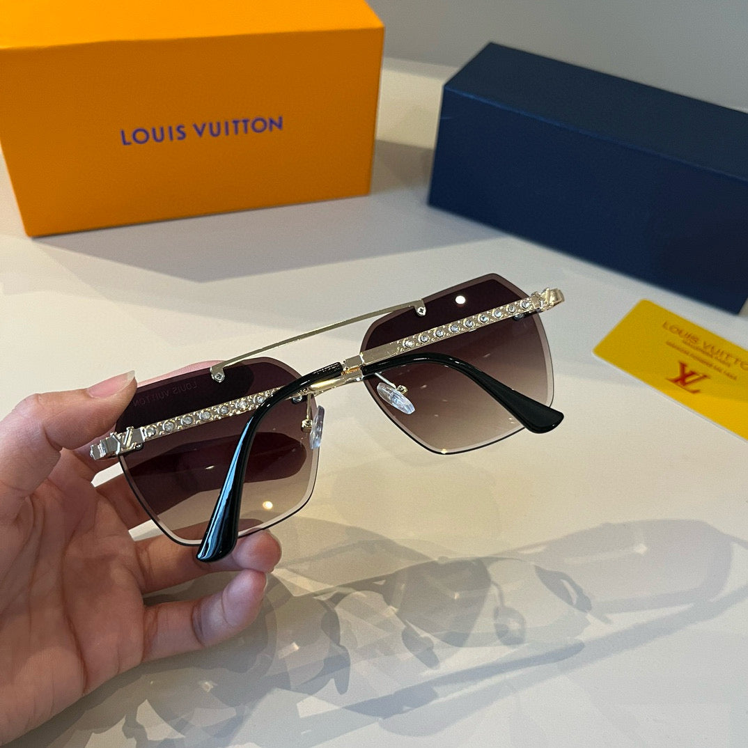 Louis Vuitton Fashion Red Lens Sunglasses for Men & Women - 933781 - detail image 7