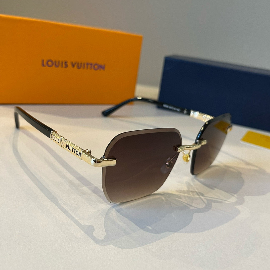 Louis Vuitton Fashion Brown Lens Sunglasses for Women - 933784